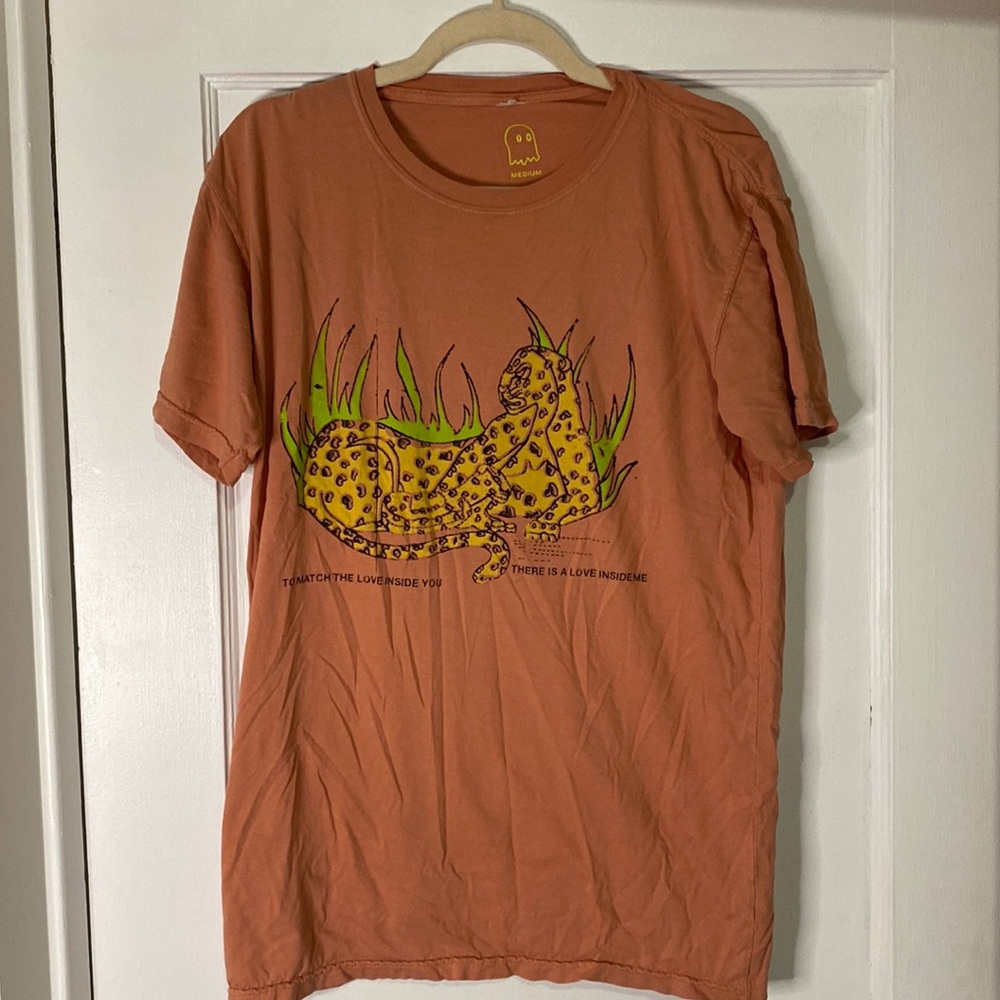 lonely ghost cheetah tee